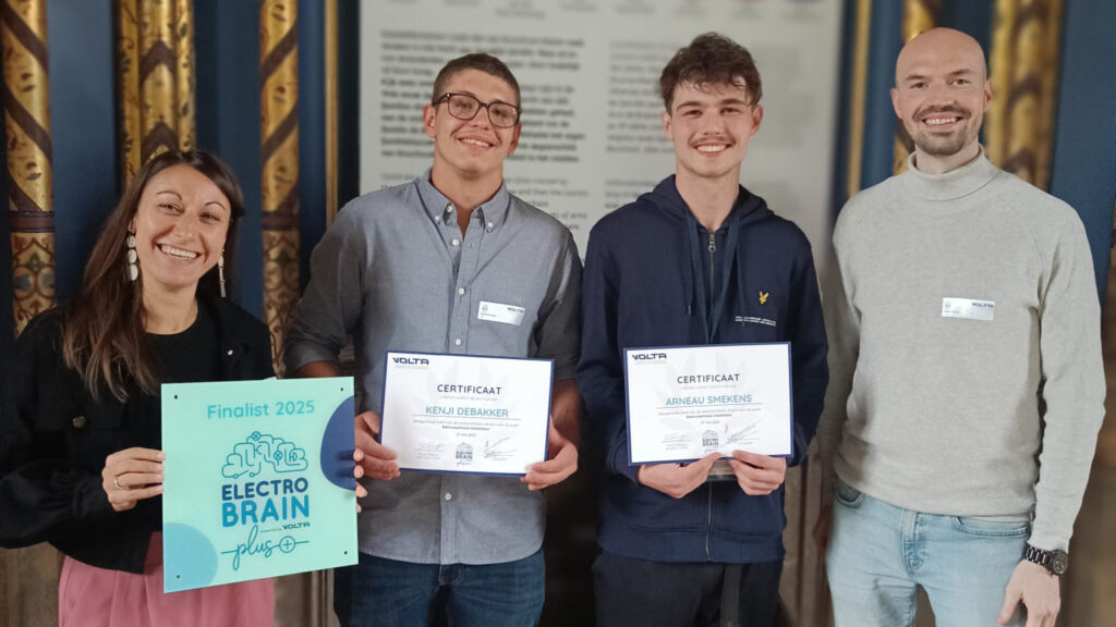 Syntra-studenten naar de finale van Electro Brain+ wedstrijd